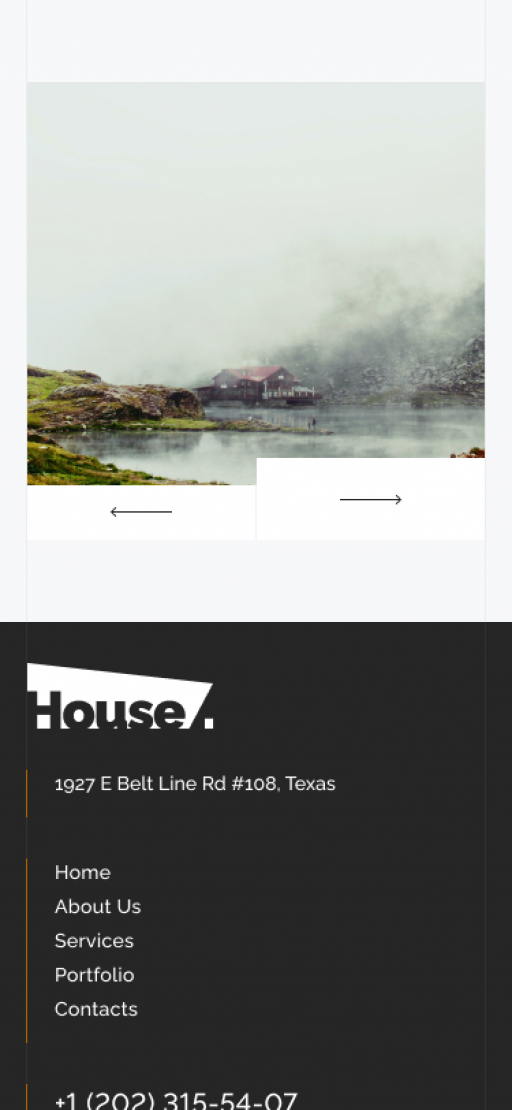 Cabin project. A bespoke website by Diafimis, with a unique design, a carefully planned structure and high-quality content prepared for SEO.