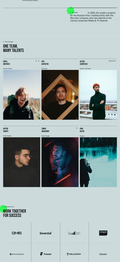 Cavaliers project. A bespoke website by Diafimis, with a unique design, a carefully planned structure and high-quality content prepared for SEO.