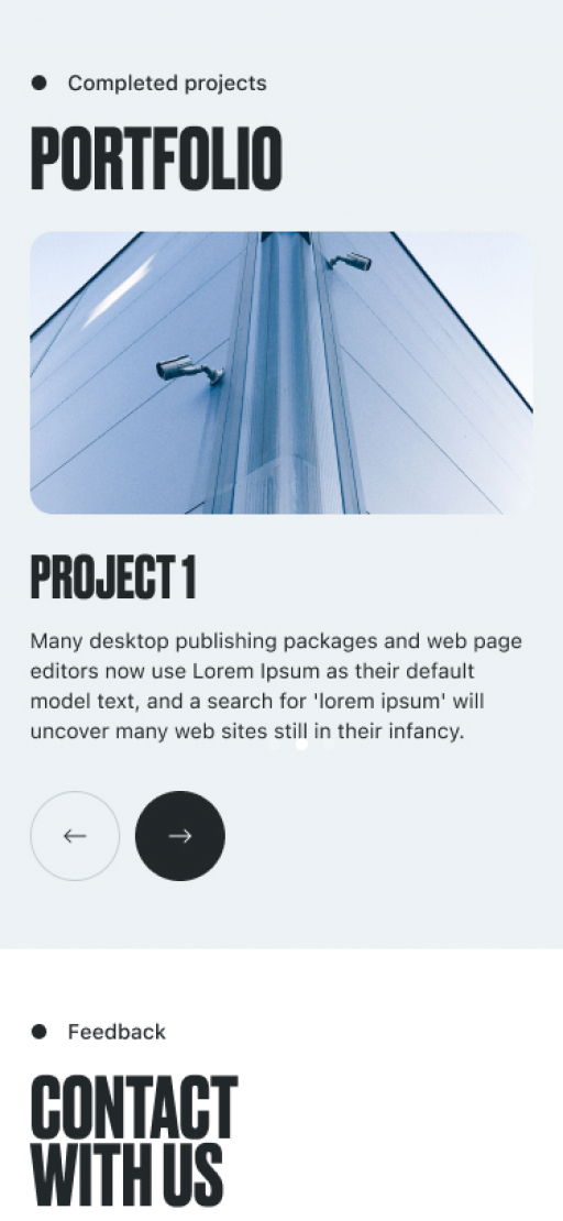 Garbez project. A bespoke website by Diafimis, with a unique design, a carefully planned structure and high-quality content prepared for SEO.