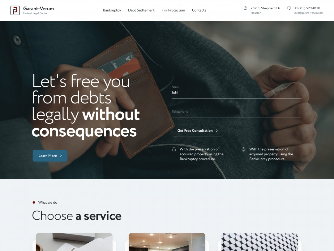 R-com project. A bespoke website by Diafimis, with a unique design, a carefully planned structure and high-quality content prepared for SEO.